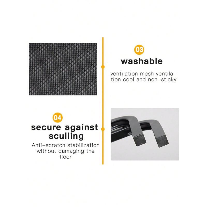 All Seasons Detachable and Washable Elevated Dog Bed with Moisture-Proof Floor and Portable Black Pet for Cats and Dogs (1Pc) Pad